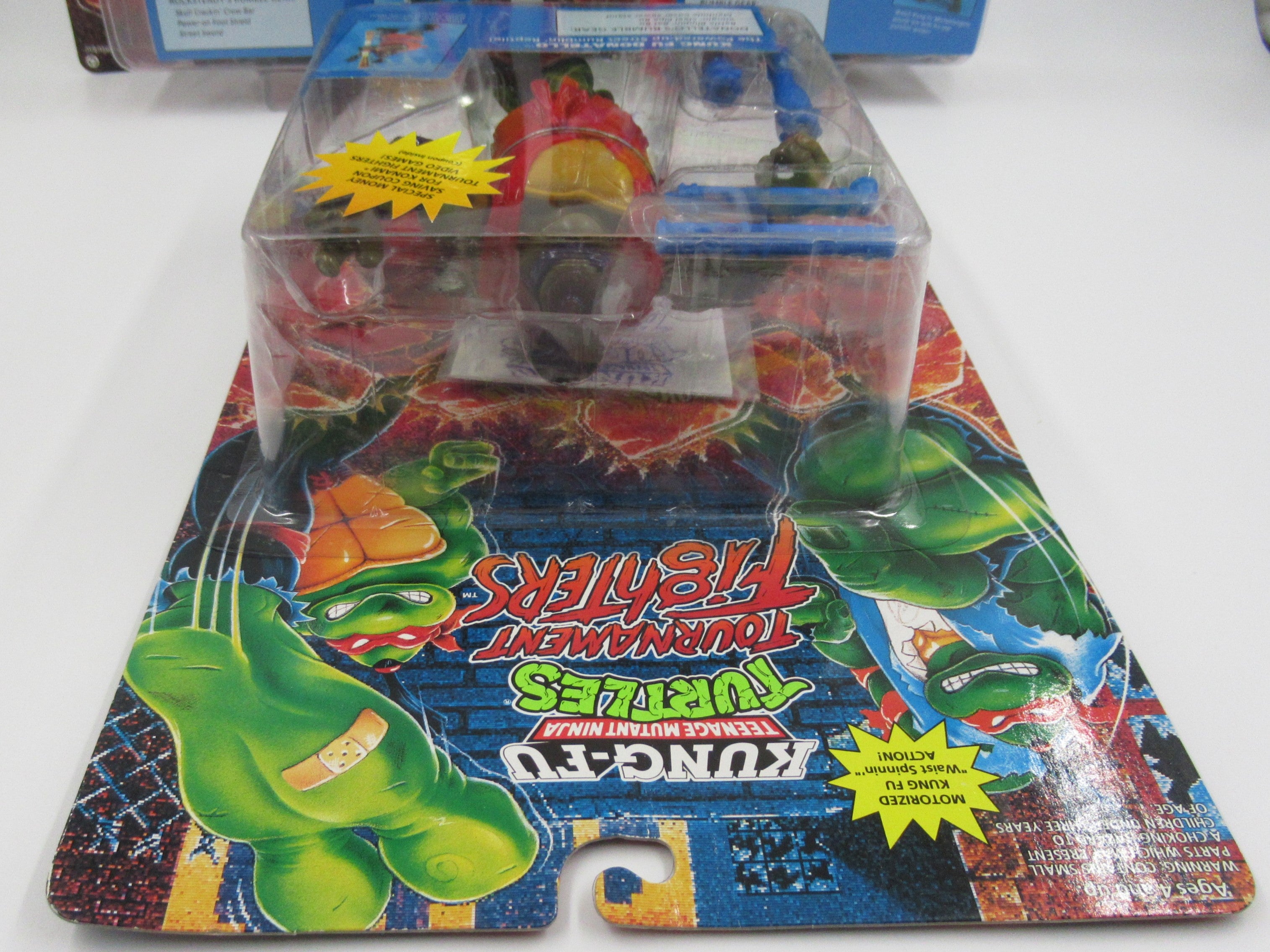 Teenage Mutant Ninja Turtles Kung Fu Tournament Fighters 4.5" Action Figures TMNTs Set of 4 - Playmates (1994)